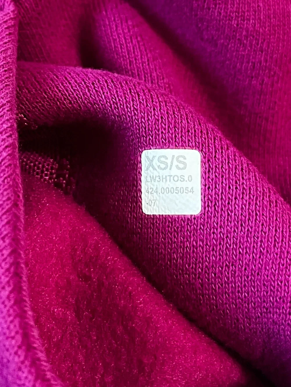 Lululemon Scuba Oversized Cropped Half Zip Hoodie Women’s Size XS/S